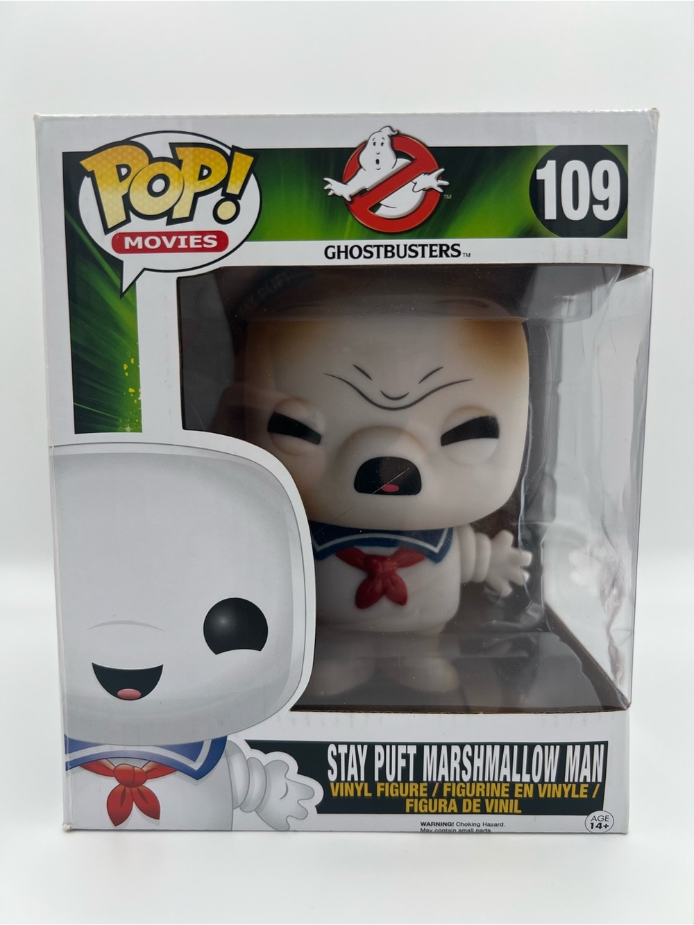 Funko Pop! Ghostbusters Stay Puft Marshmallow Man #109 6 Inch 30th Anniversary